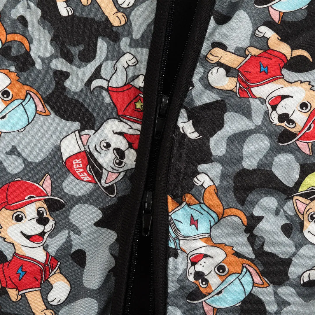 Puppy Rescue Bamboo Pajama Convertible Footed Pajamas