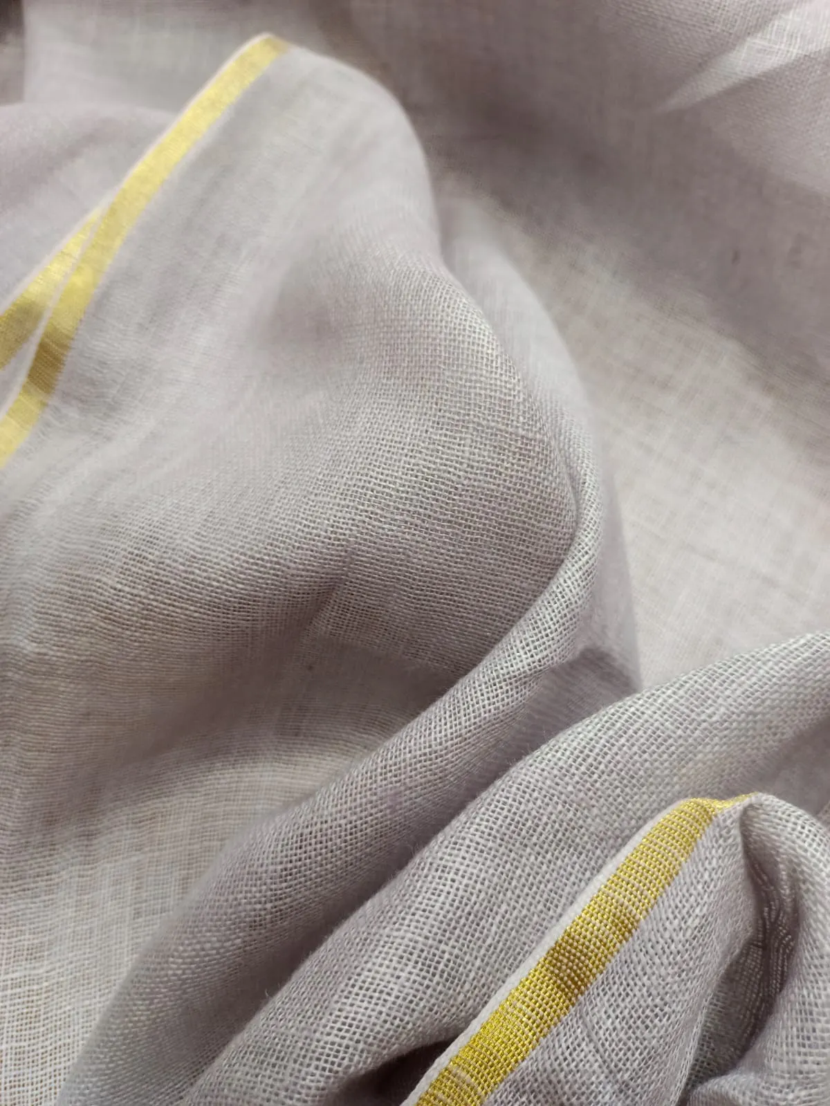 Pure Linen By Linen Gauze Fabric