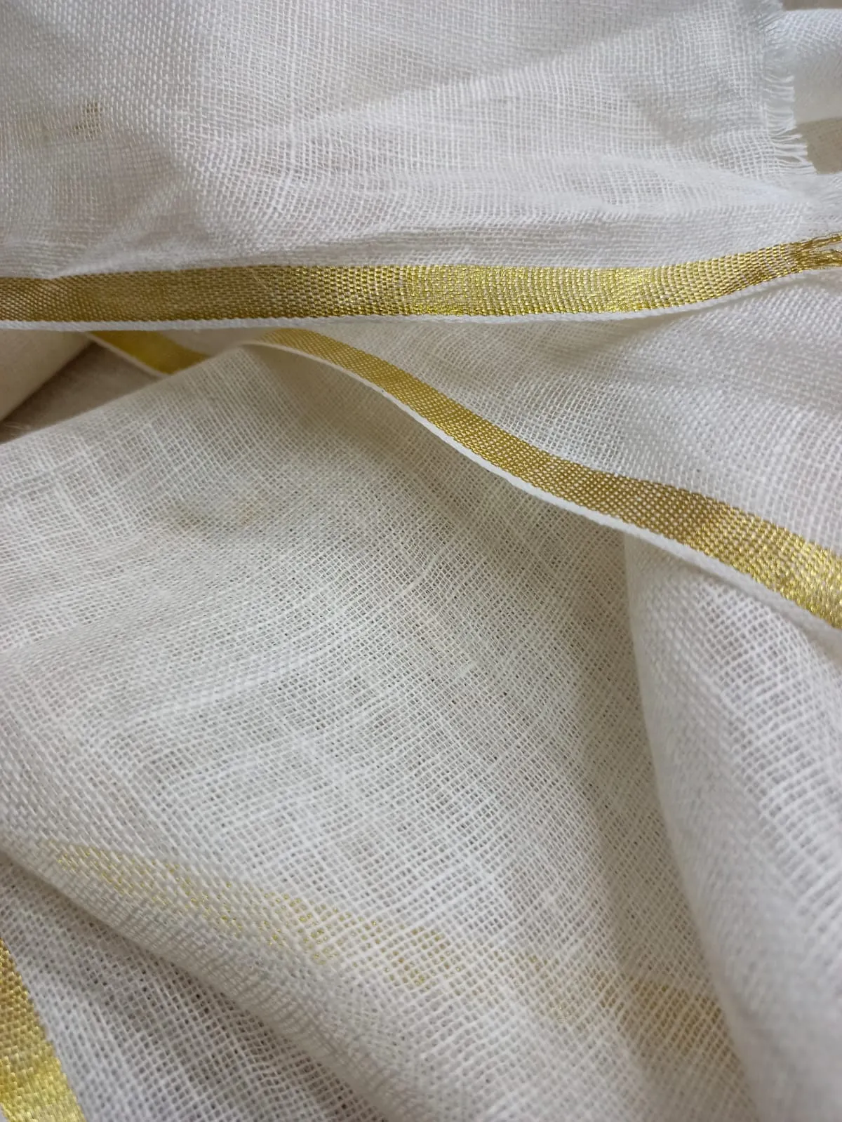 Pure Linen By Linen Gauze Fabric