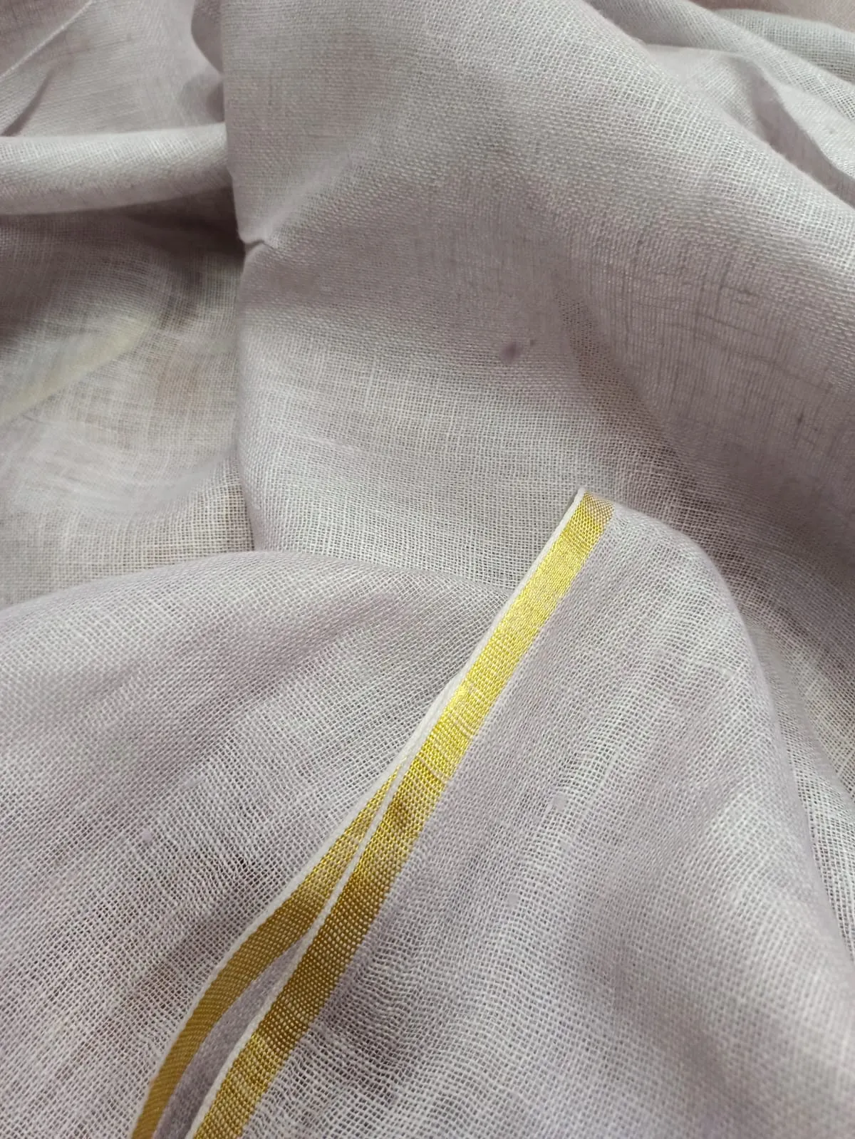Pure Linen By Linen Gauze Fabric