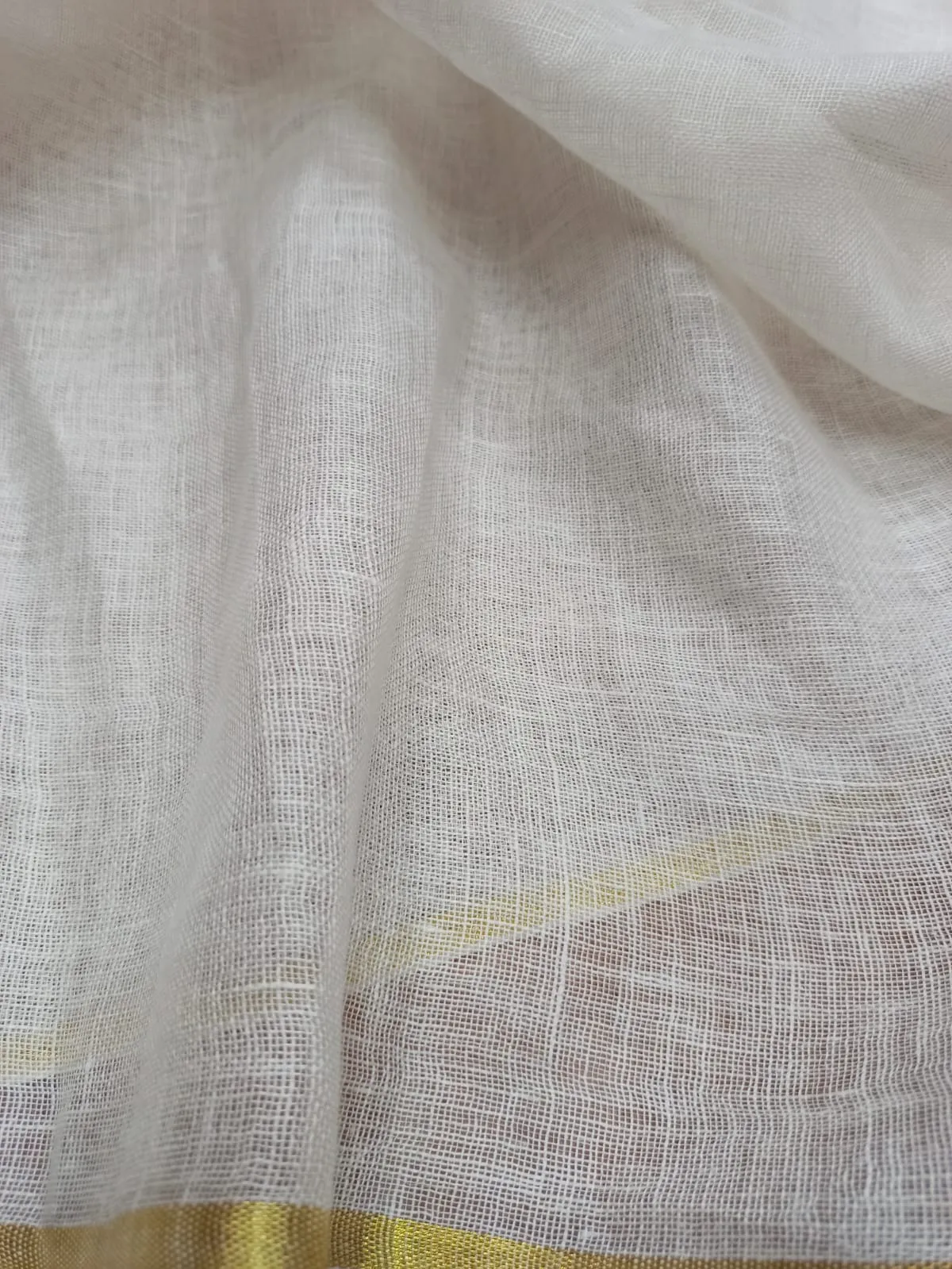 Pure Linen By Linen Gauze Fabric