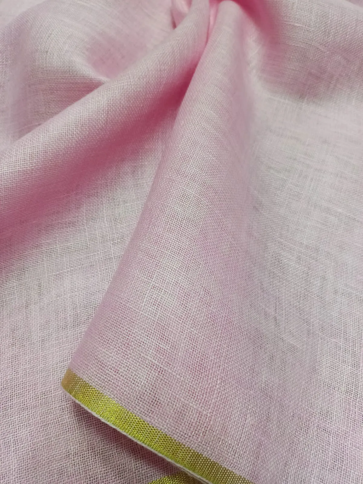 Pure Linen By Linen Gauze Fabric