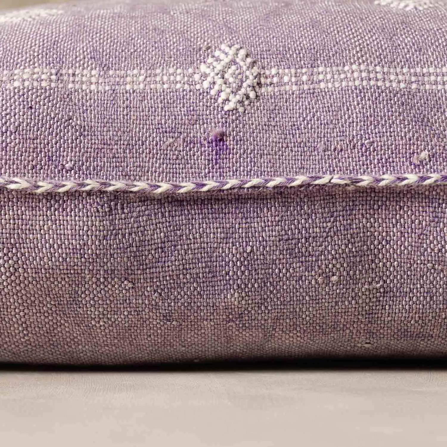 Purple Cactus silk pillow cover