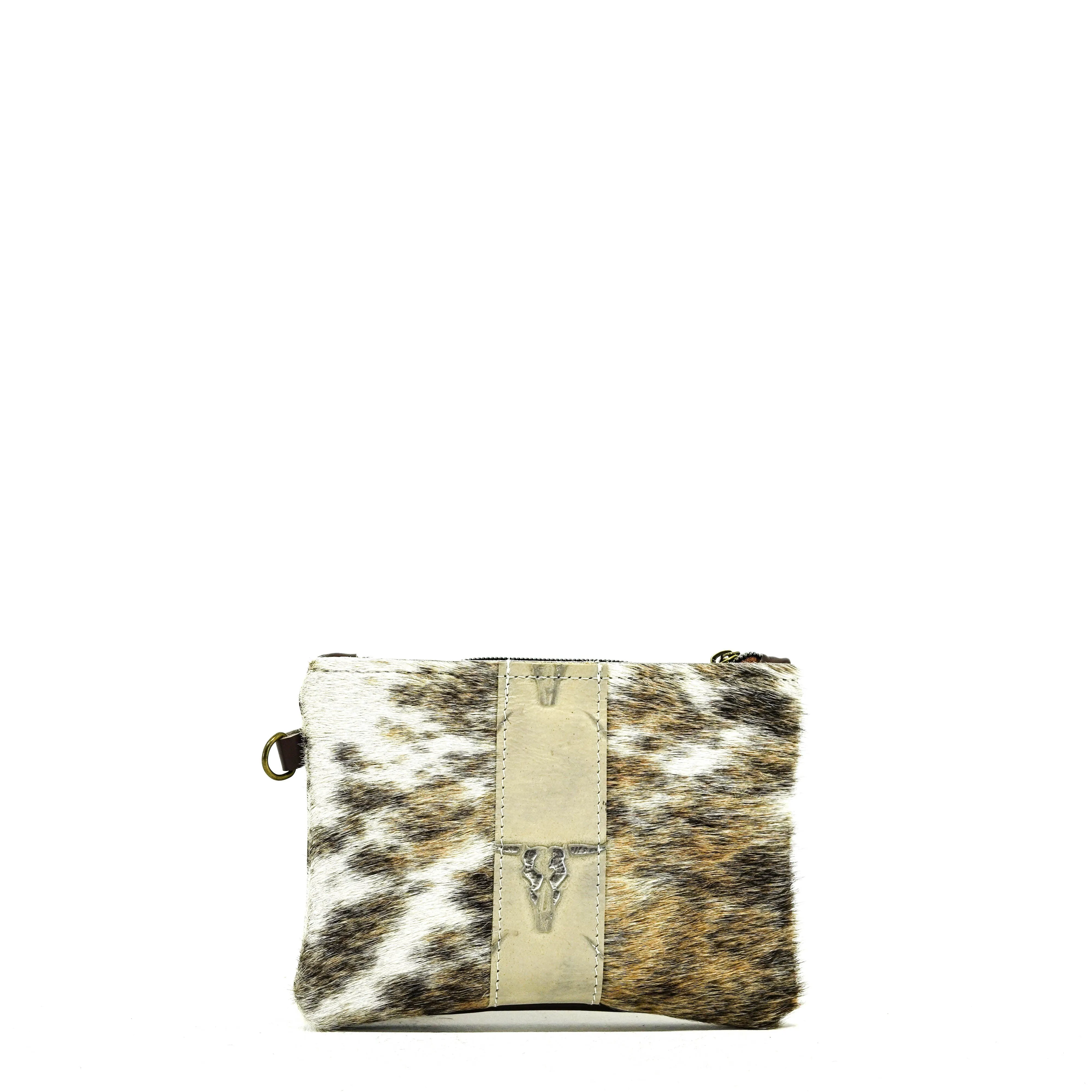 Purse Organizer - Dapple w/ Ghost Skulls