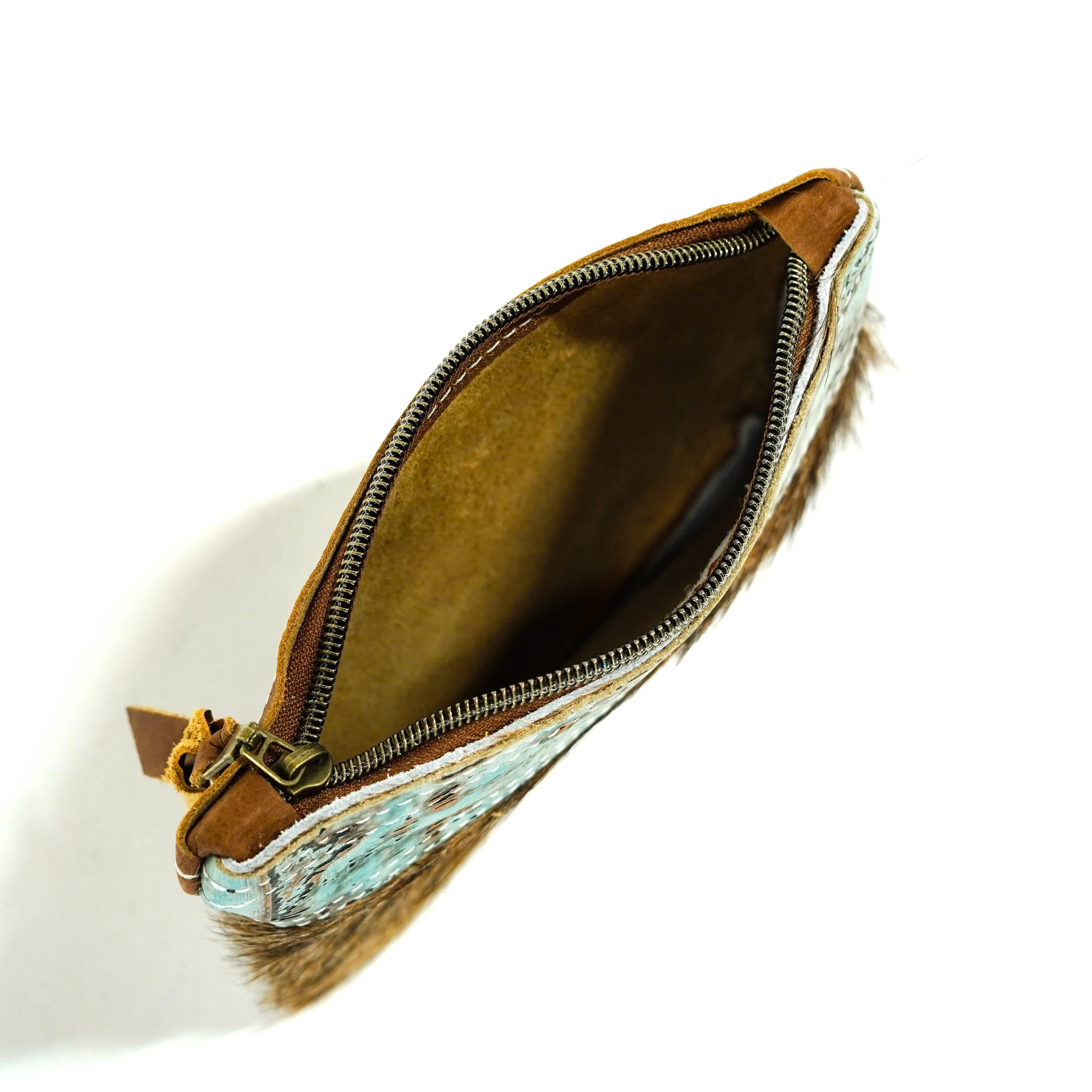 Purse Organizer - Long Brindle w/ Tiffany Driftwood
