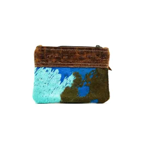 Purse Organizer - Tiffany Blue Acid w/ SPF Croc
