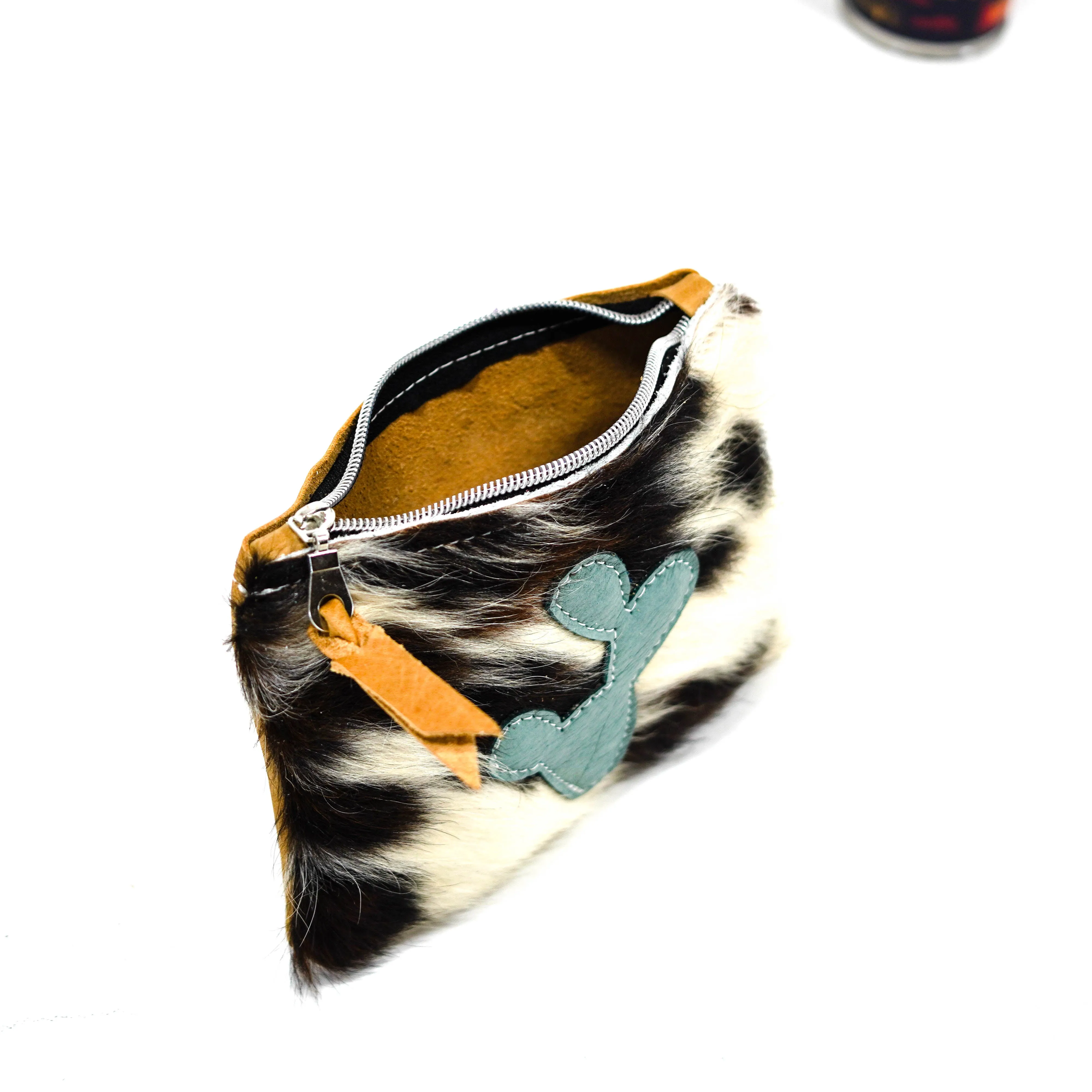 Purse Organizer - Tricolor w/ Leather Decal