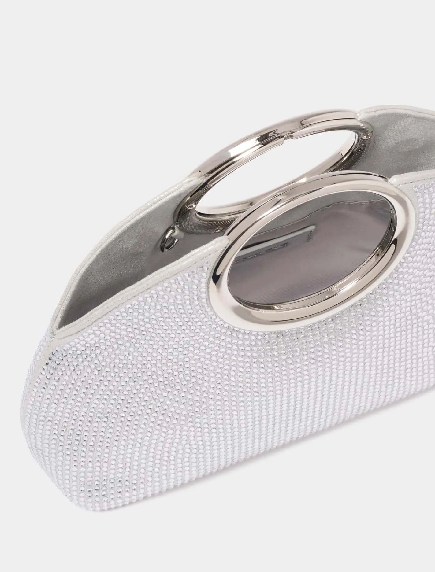 Rachel Round Handle Sparkle Clutch