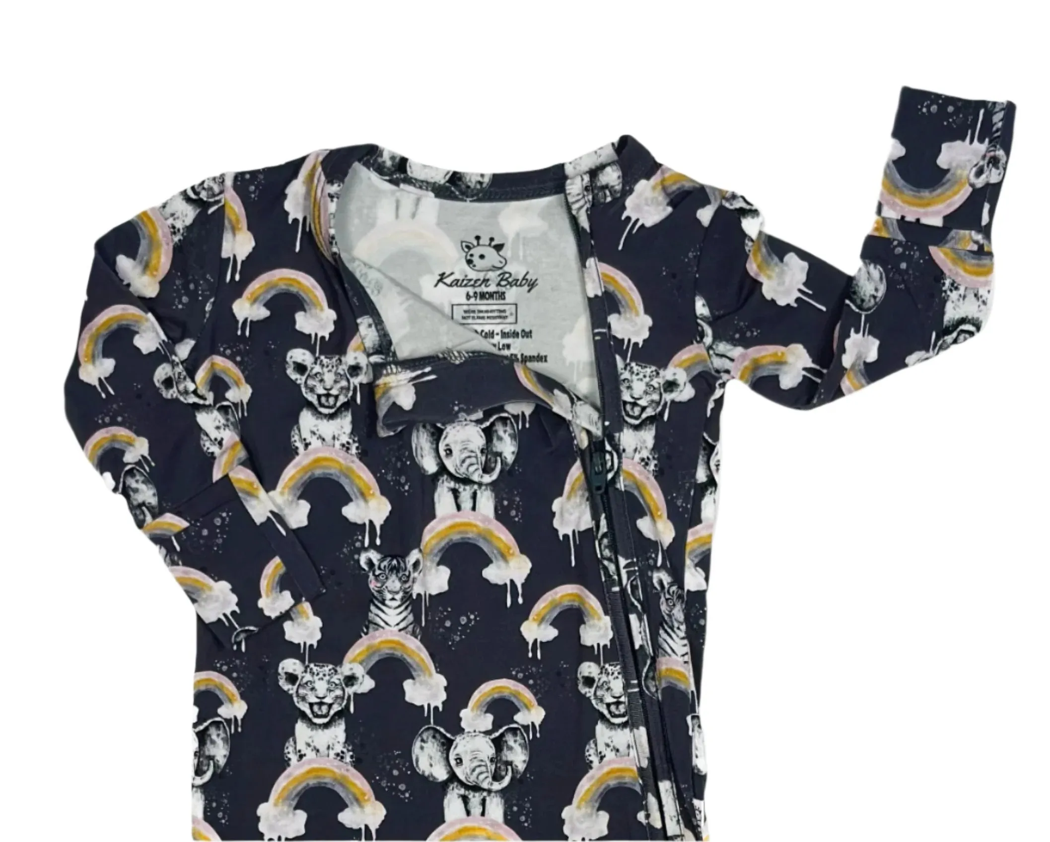 Rainbow Safari Convertible Footie