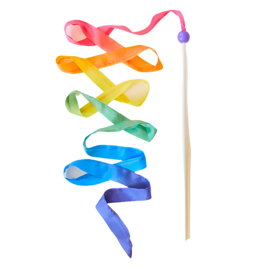 Rainbow Silk Streamer