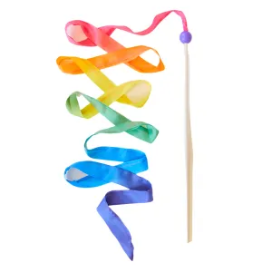 Rainbow Silk Streamer
