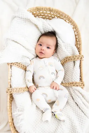 Rainbows Bamboo Convertible Footie
