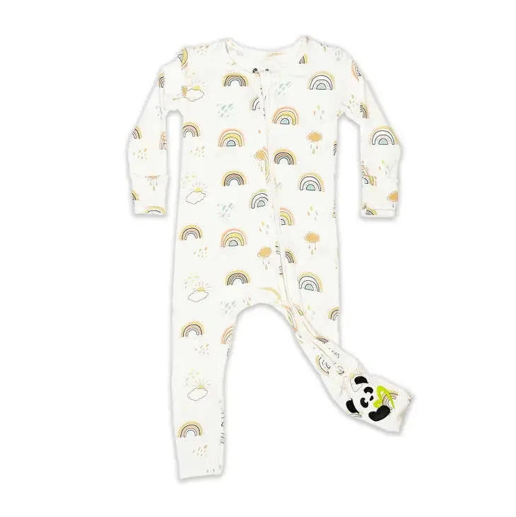 Rainbows Bamboo Convertible Footie