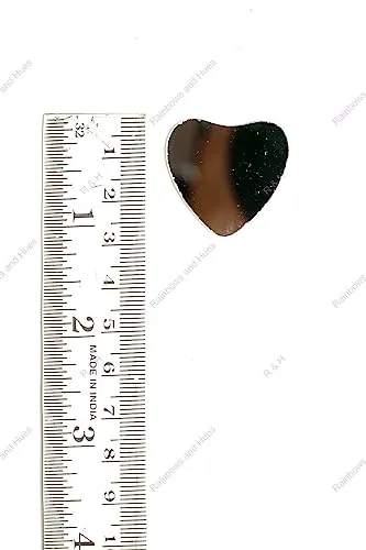 R&H Heart Mirrors 100 Grams for LIPPAN Art, Mirror Art, MUD and Mirror Art, Craft, Mosaic Art, Home Decorations ETC,. (3 CM)