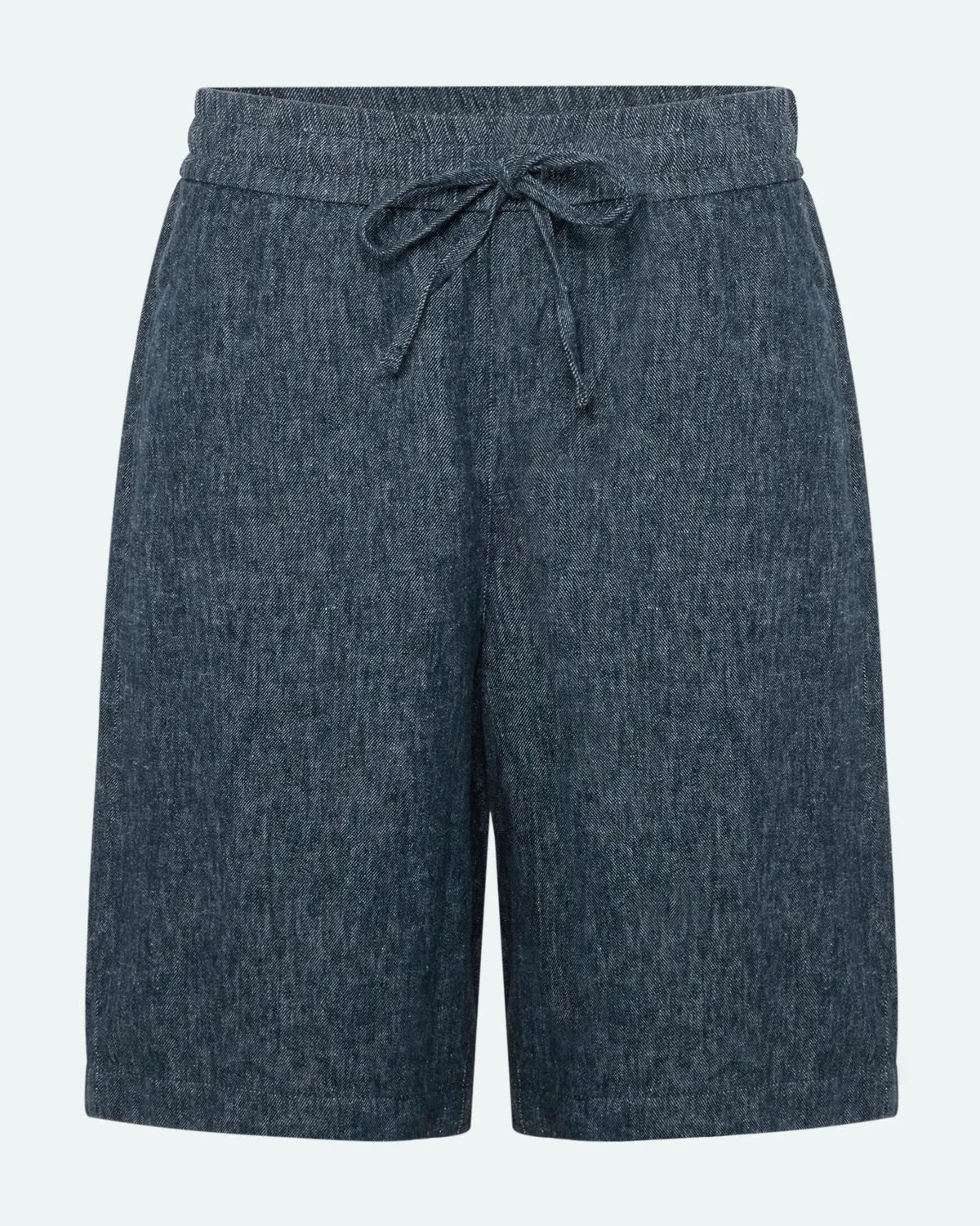 Raylan linen denim shorts 4128 - Sky Captain