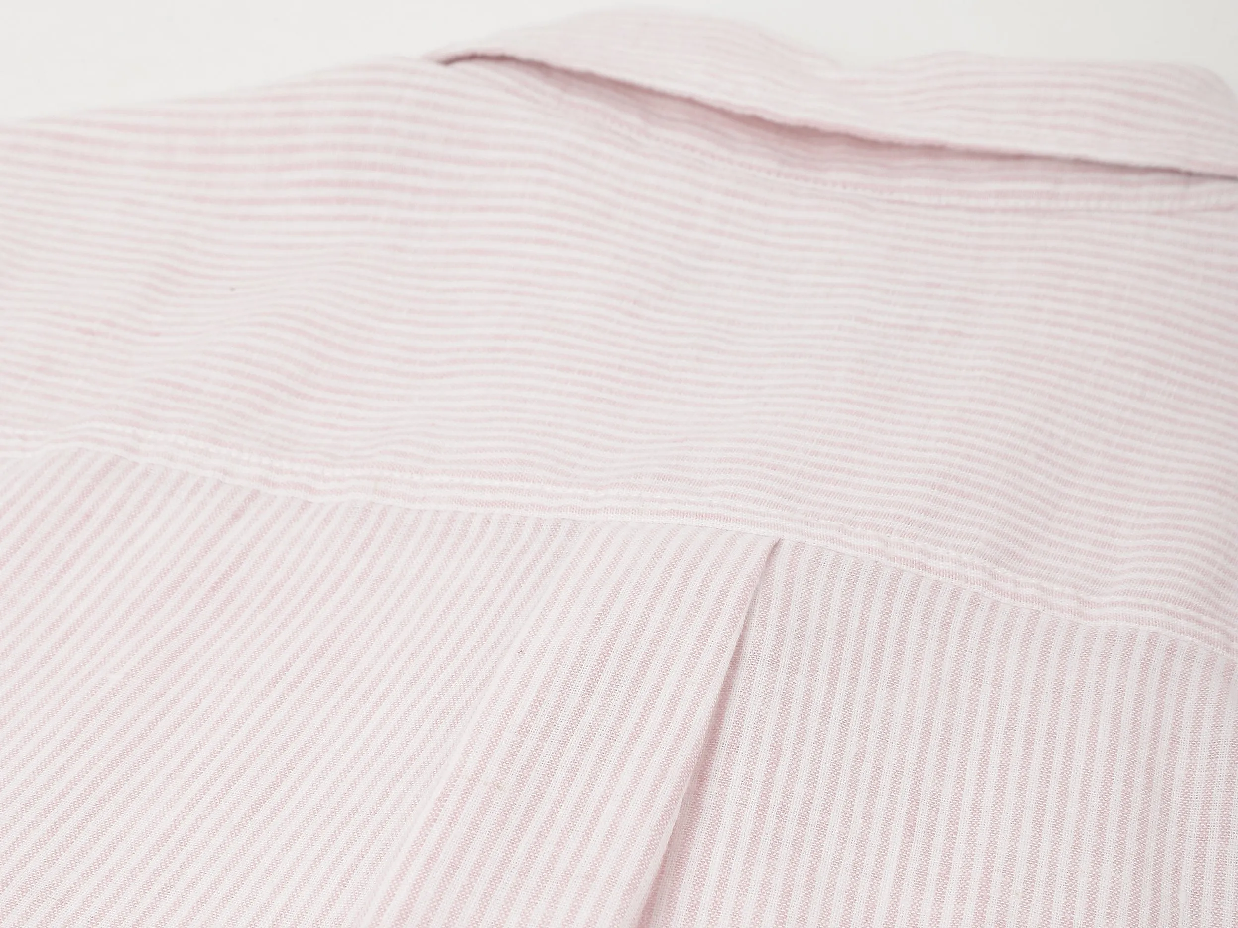 Regular Fit Spread Collar Striped Shirt