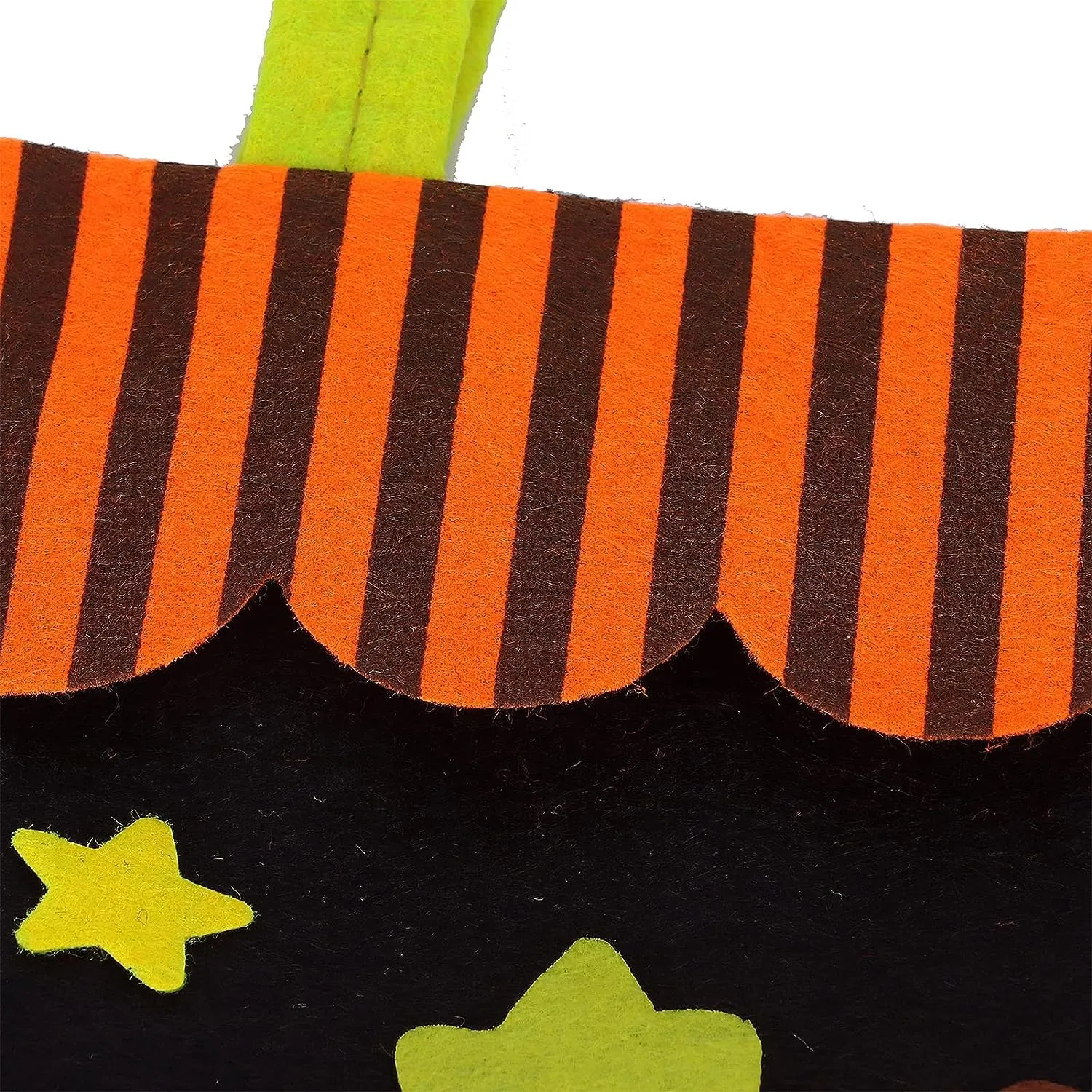 RSAAUD® Halloween Pumpkin Candy Bag Basket | Halloween Candy Goody Bags |Trick or Treat Halloween Candy Baskets| Halloween Pumpkin Treat Bag Trick Or Treat Halloween Basket | Felt Fabric (Pumpkin)