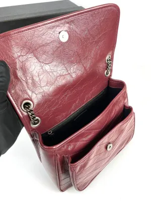 SAINT LAURENT NIKI BAGS red