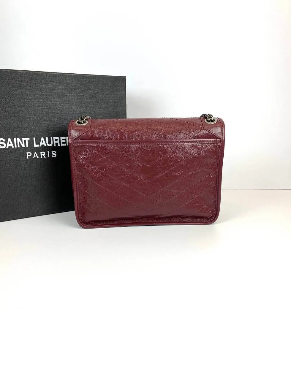 SAINT LAURENT NIKI BAGS red