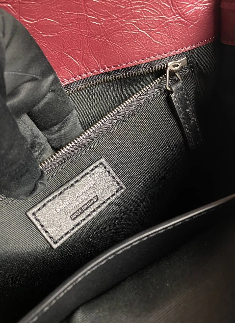 SAINT LAURENT NIKI BAGS red