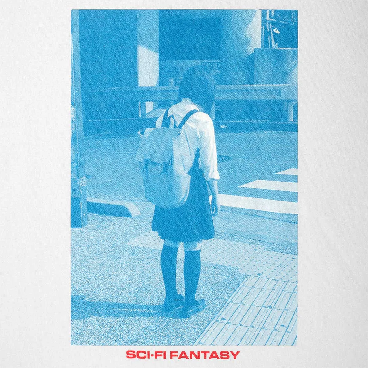 Sci-Fi Fantasy - Cruel Technology Tee White