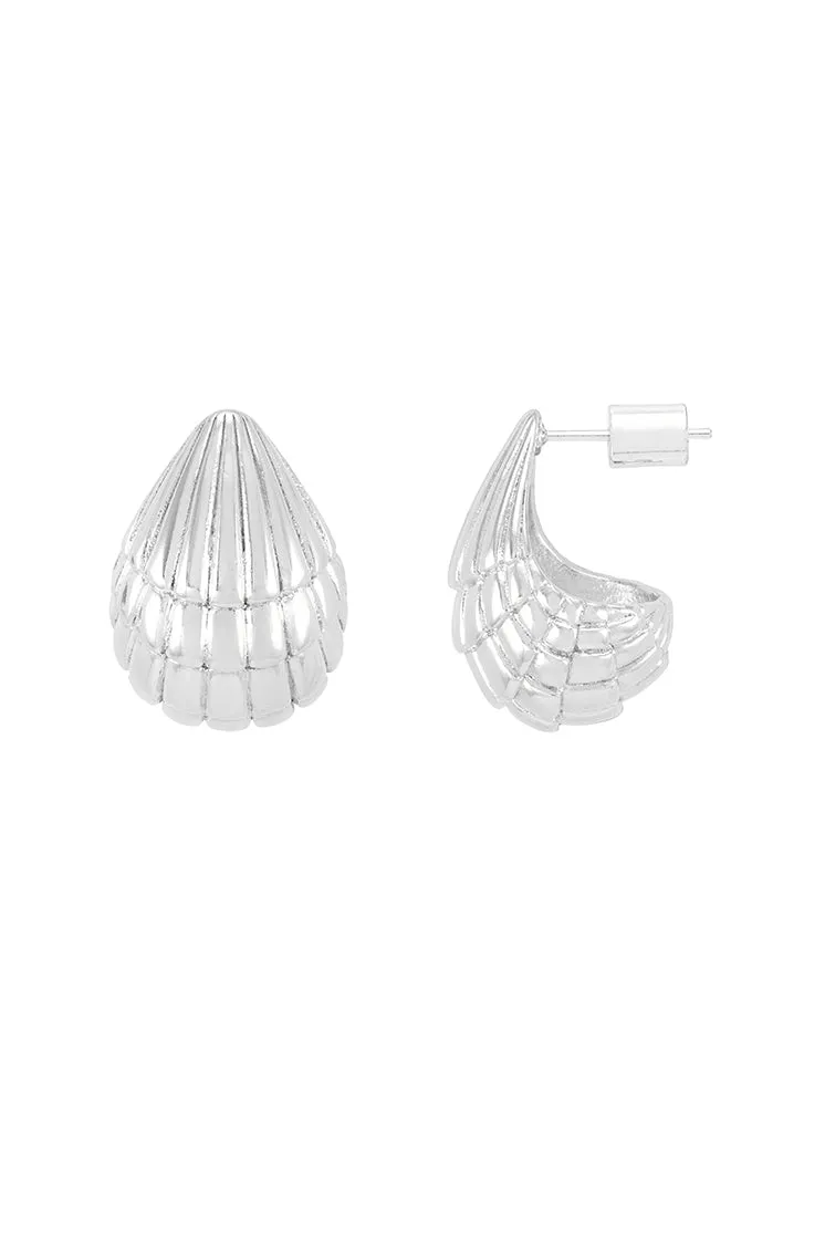 Seashell Teardrop Earrings