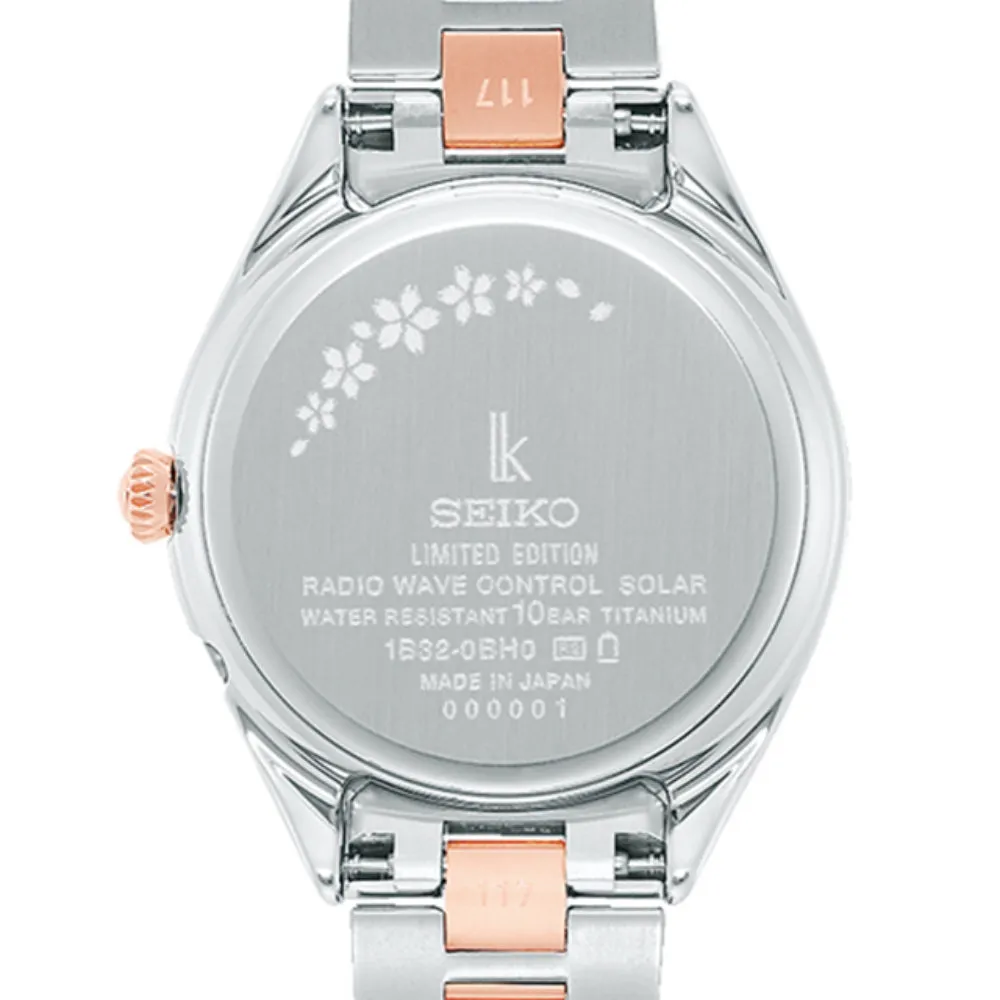 SEIKO lukia SSQW080 solar quartz 1B32 titanium 10ATM watch 2024.1release
