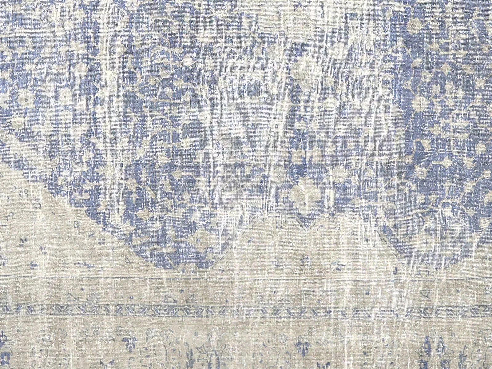 Semi Antique Turkish Oushak Rug - 13'3" x 18'4"