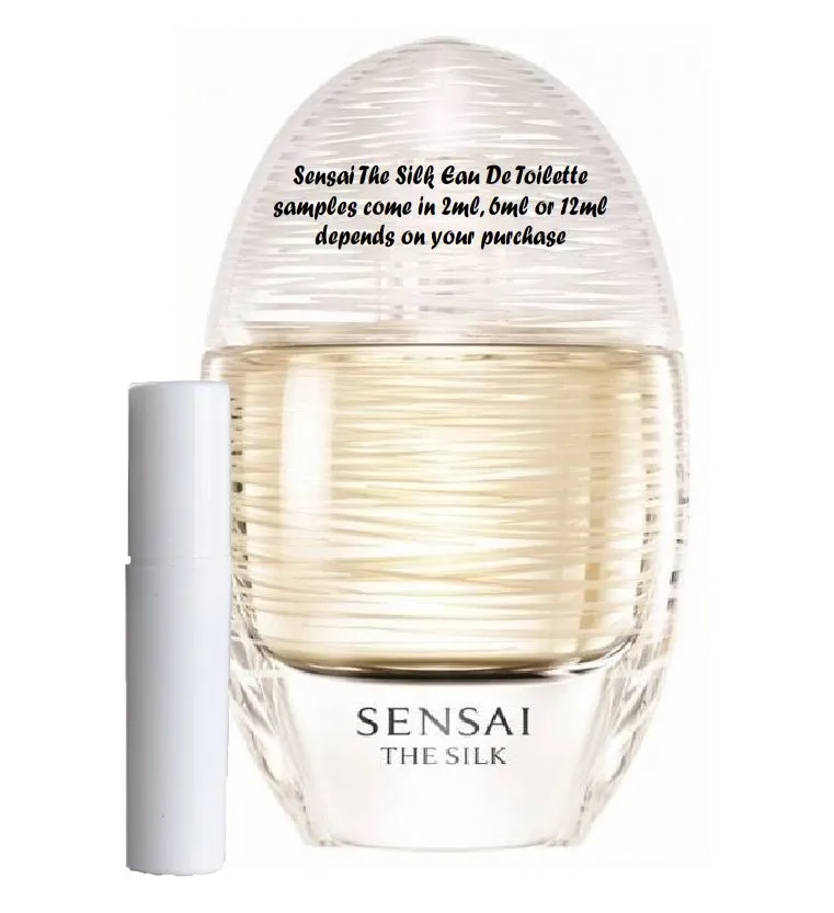 Sensai The Silk samples Eau De Toilette