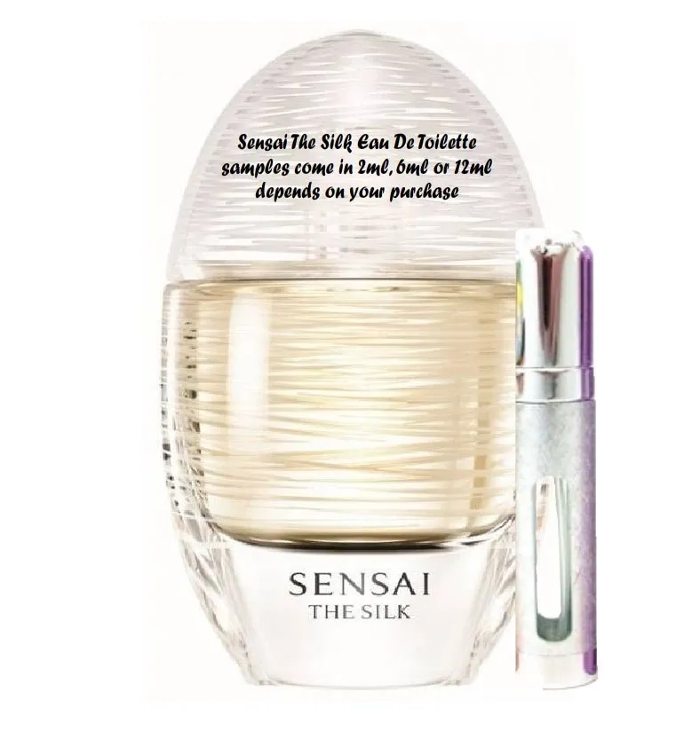 Sensai The Silk samples Eau De Toilette