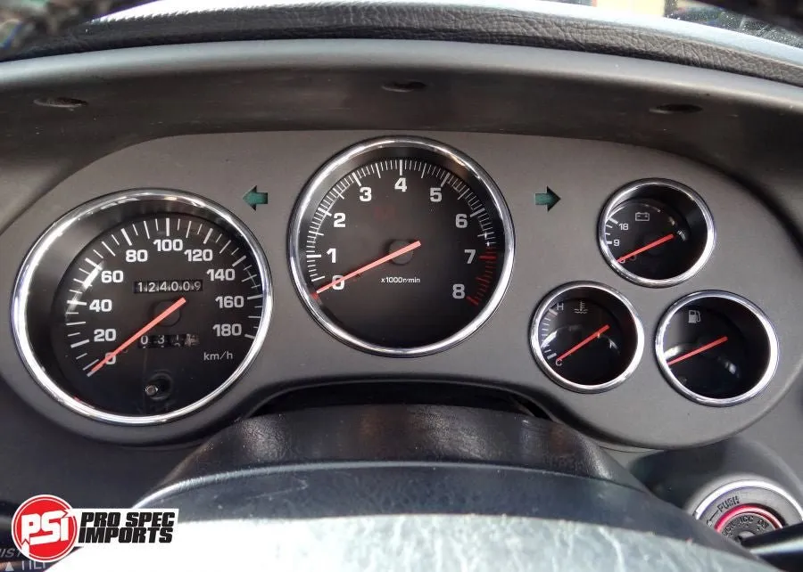 Series 2 Gauge Cluster 5pc Chrome Dash Ring Set - Years '96 to '02