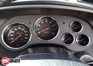 Series 2 Gauge Cluster 5pc Chrome Dash Ring Set - Years '96 to '02
