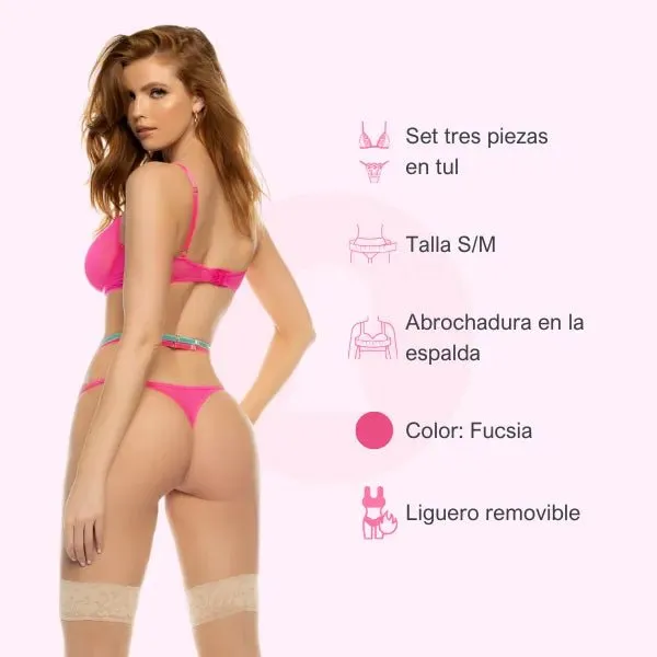 Set de lencería rosetta