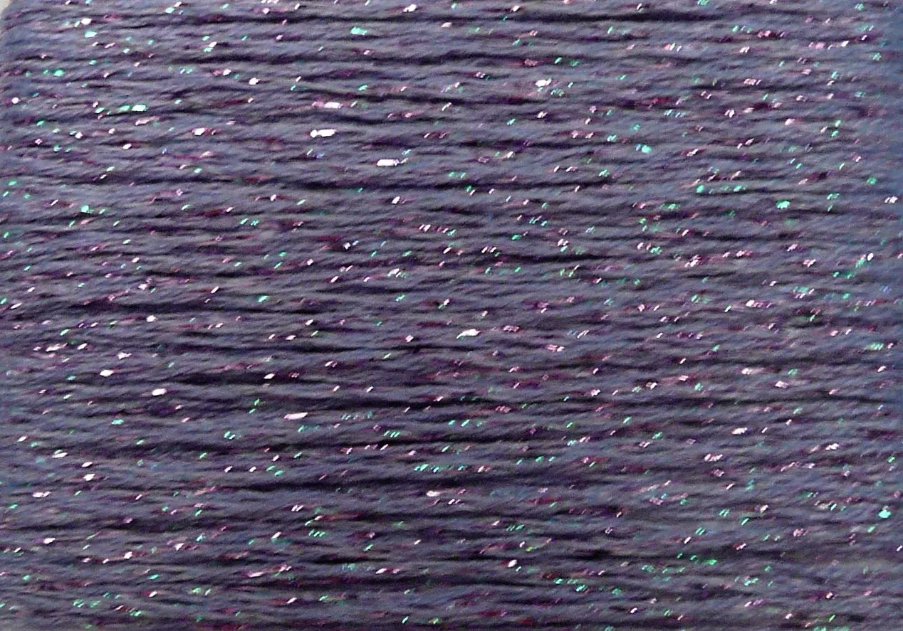 Silk Lame Braid 13 Count- Blues, Purples, Greens,