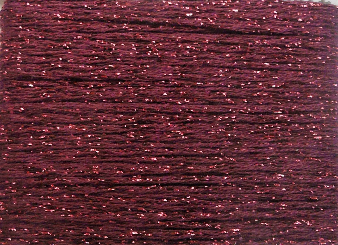 Silk Lame Braid 13 Count- Blues, Purples, Greens,