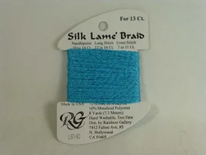 Silk Lame Braid LB140 Jamician Sea