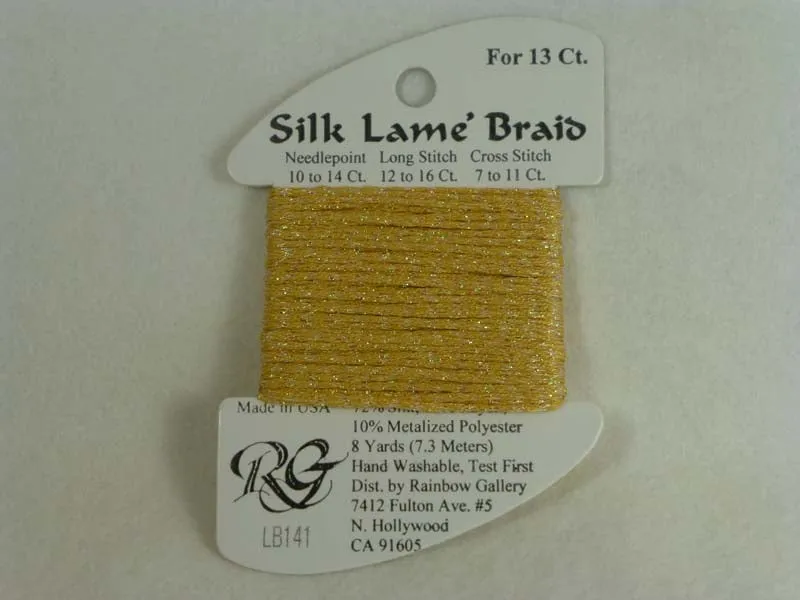 Silk Lame Braid LB141 Pineapple