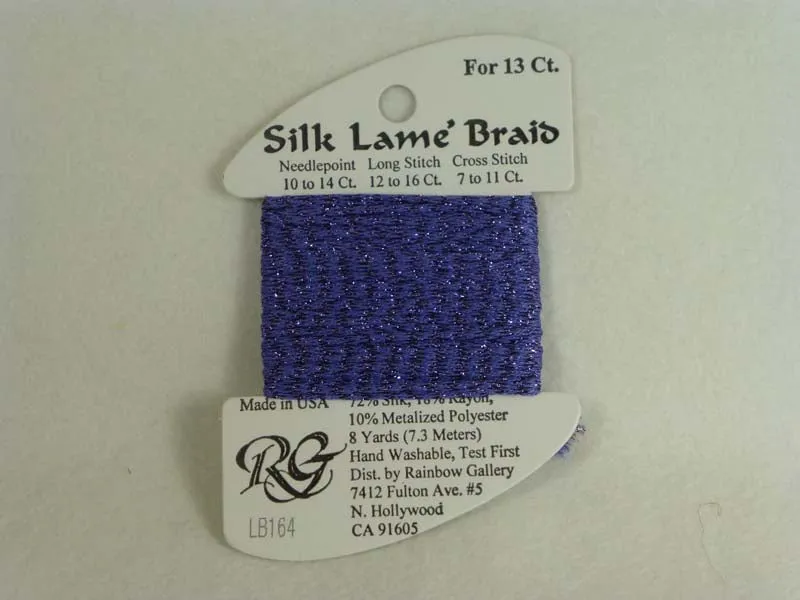 Silk Lame Braid LB164 Wisteria