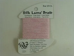 Silk Lame Braid LB24 Baby Pink