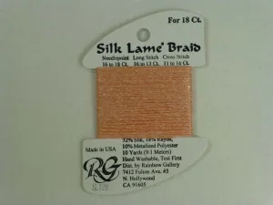 Silk Lame Braid SL128 Crab Bisque