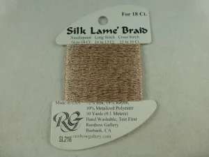 Silk Lame Braid SL216 Touch of Tan