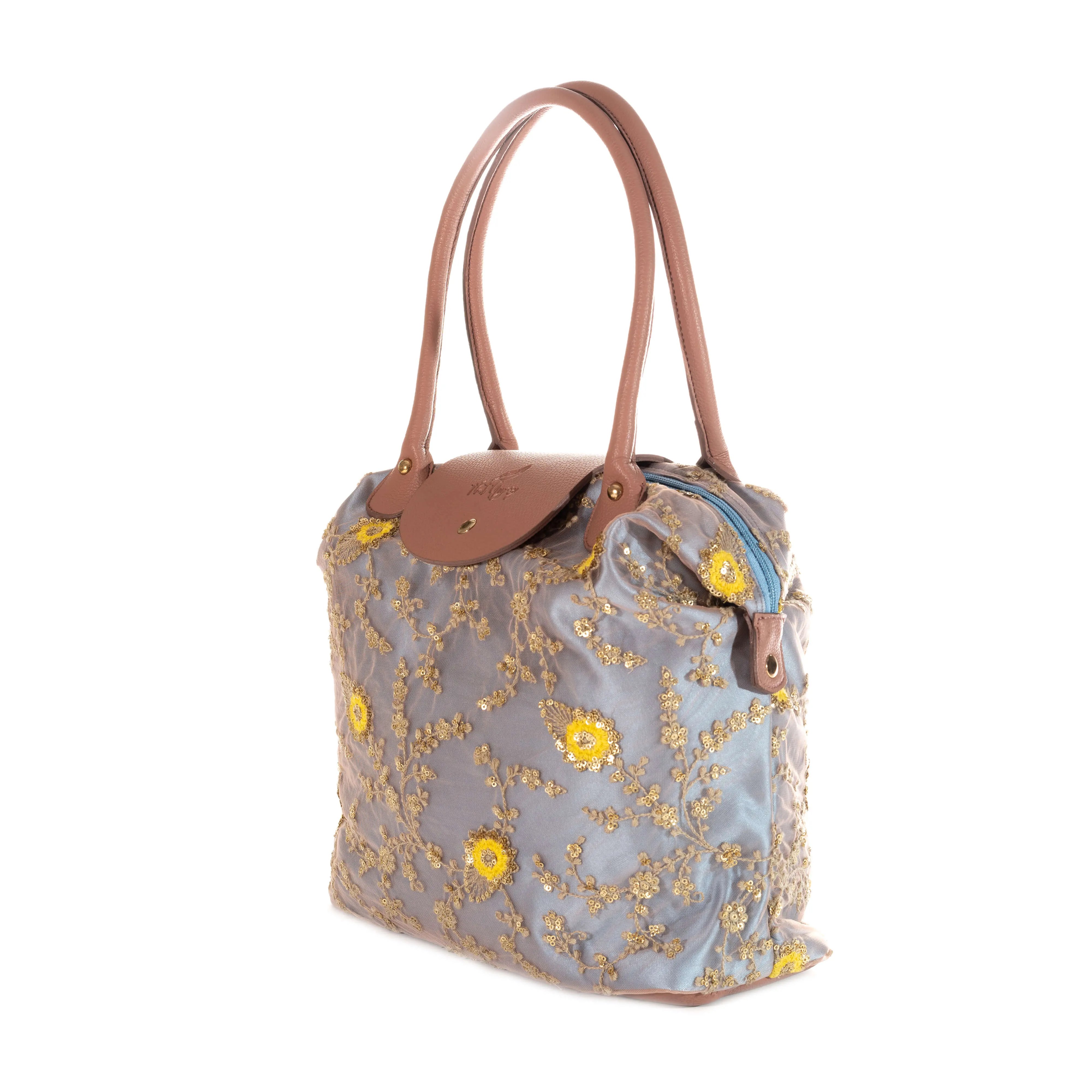 Sky Blue Haven | Lace Bag