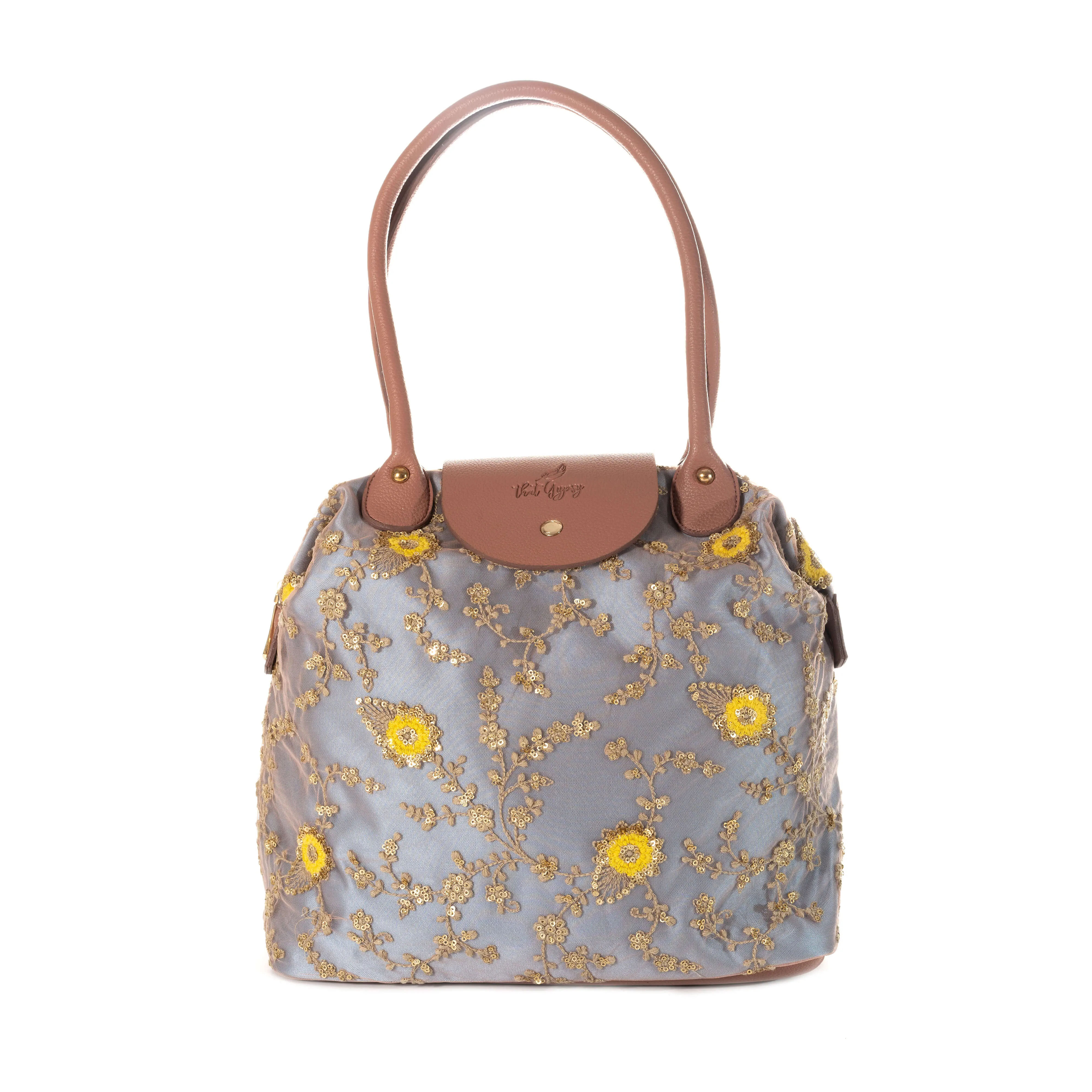 Sky Blue Haven | Lace Bag