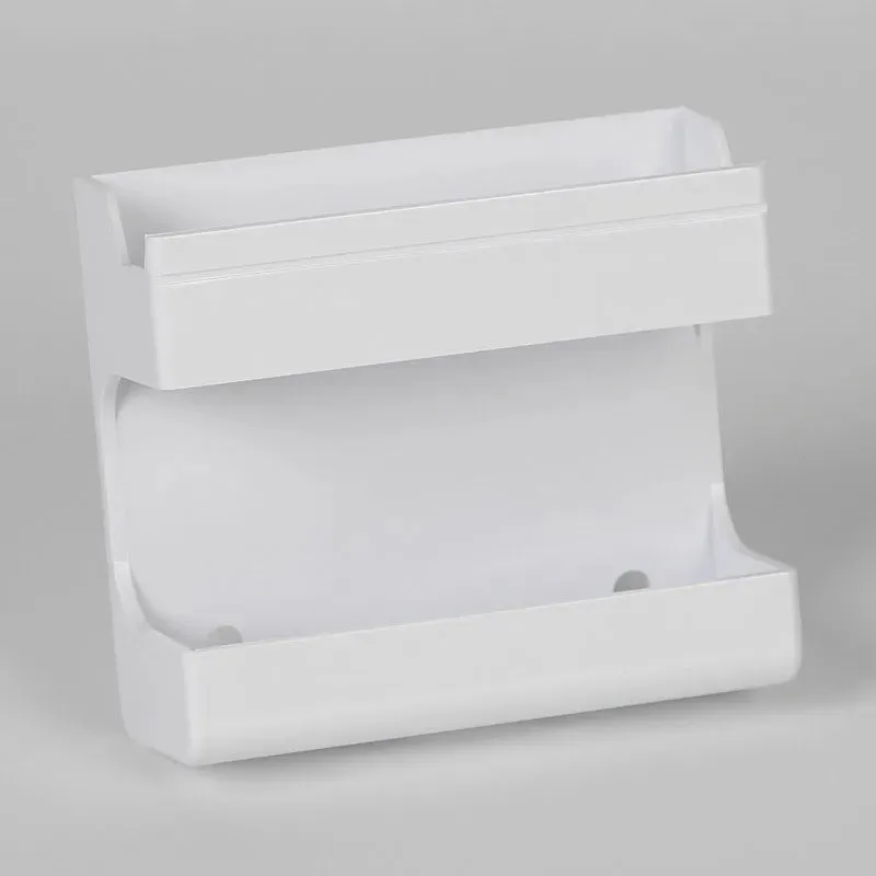 SmartSpace- Multi-Functional Wall-Mounted Organizer for Remote Controls & Phones