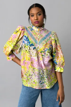 Smocked Shirt