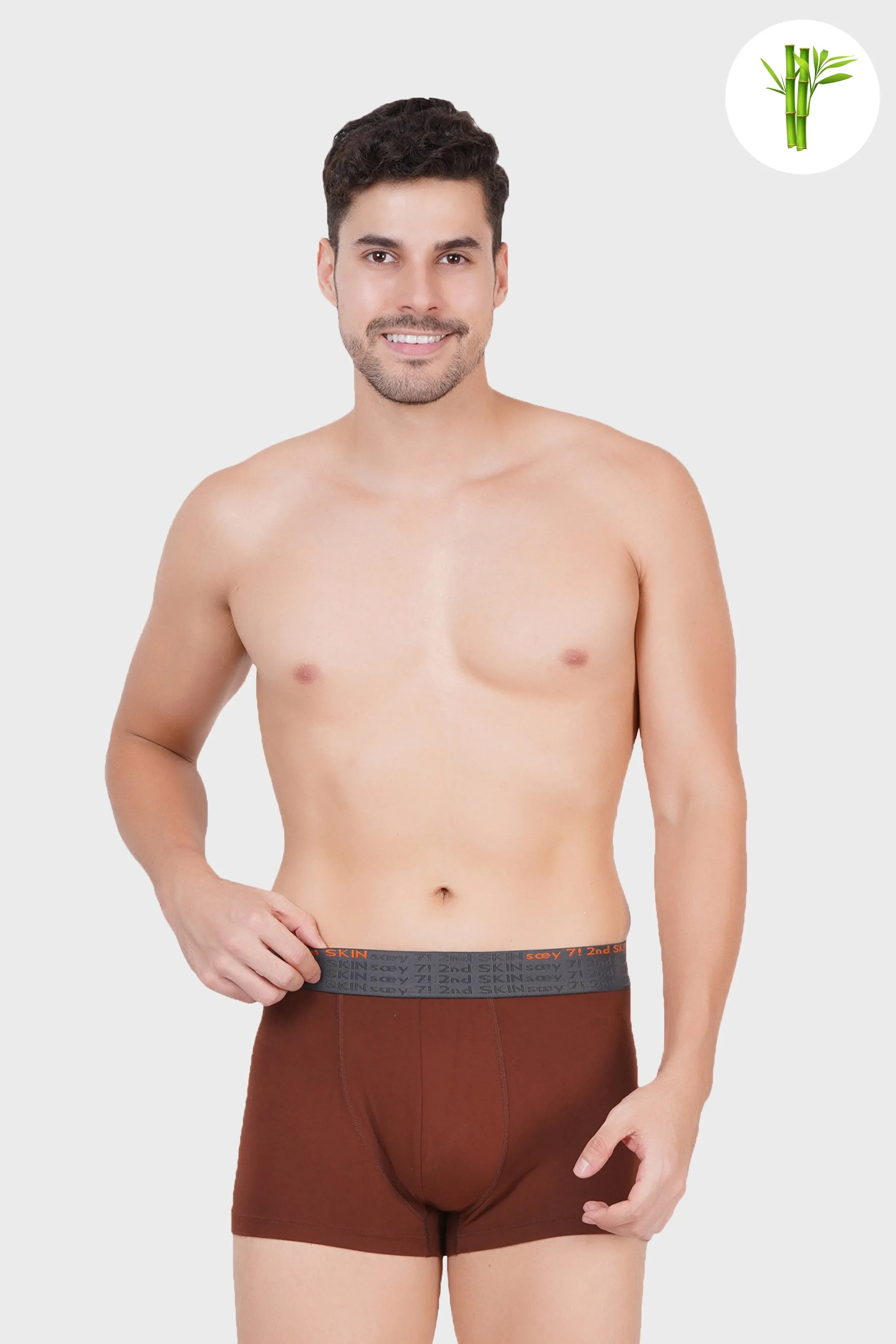 Soft touch Micro Bamboo Trunk - Clove Brown