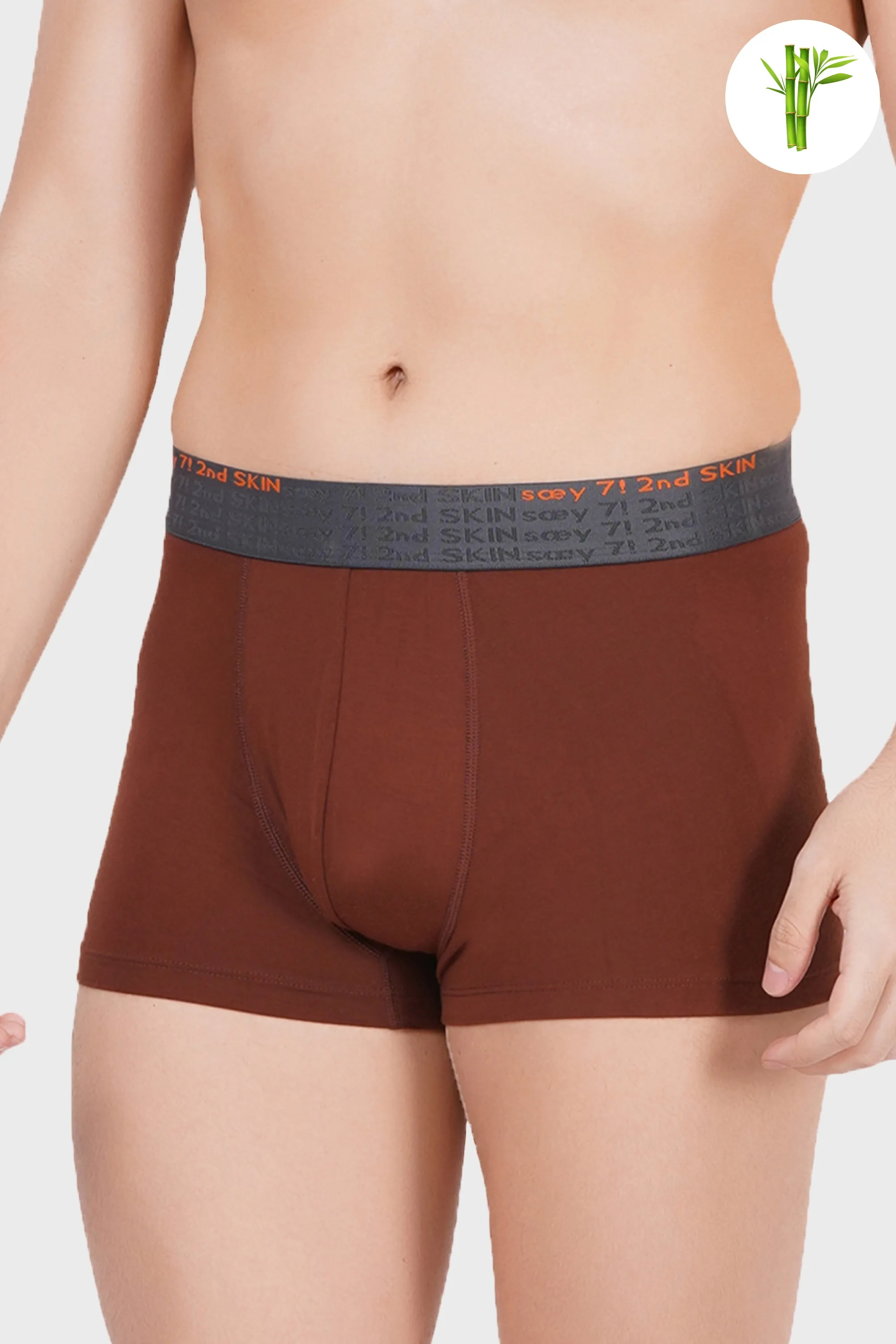 Soft touch Micro Bamboo Trunk - Clove Brown