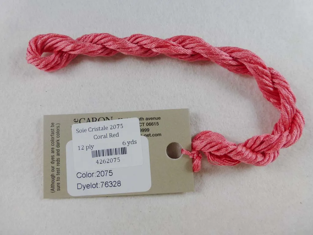 Soie Cristale 2075 Coral Red