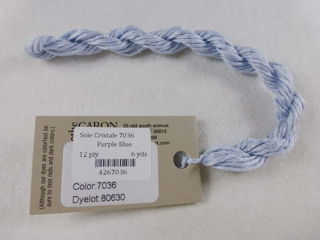 Soie Cristale 7036 Purple Blue