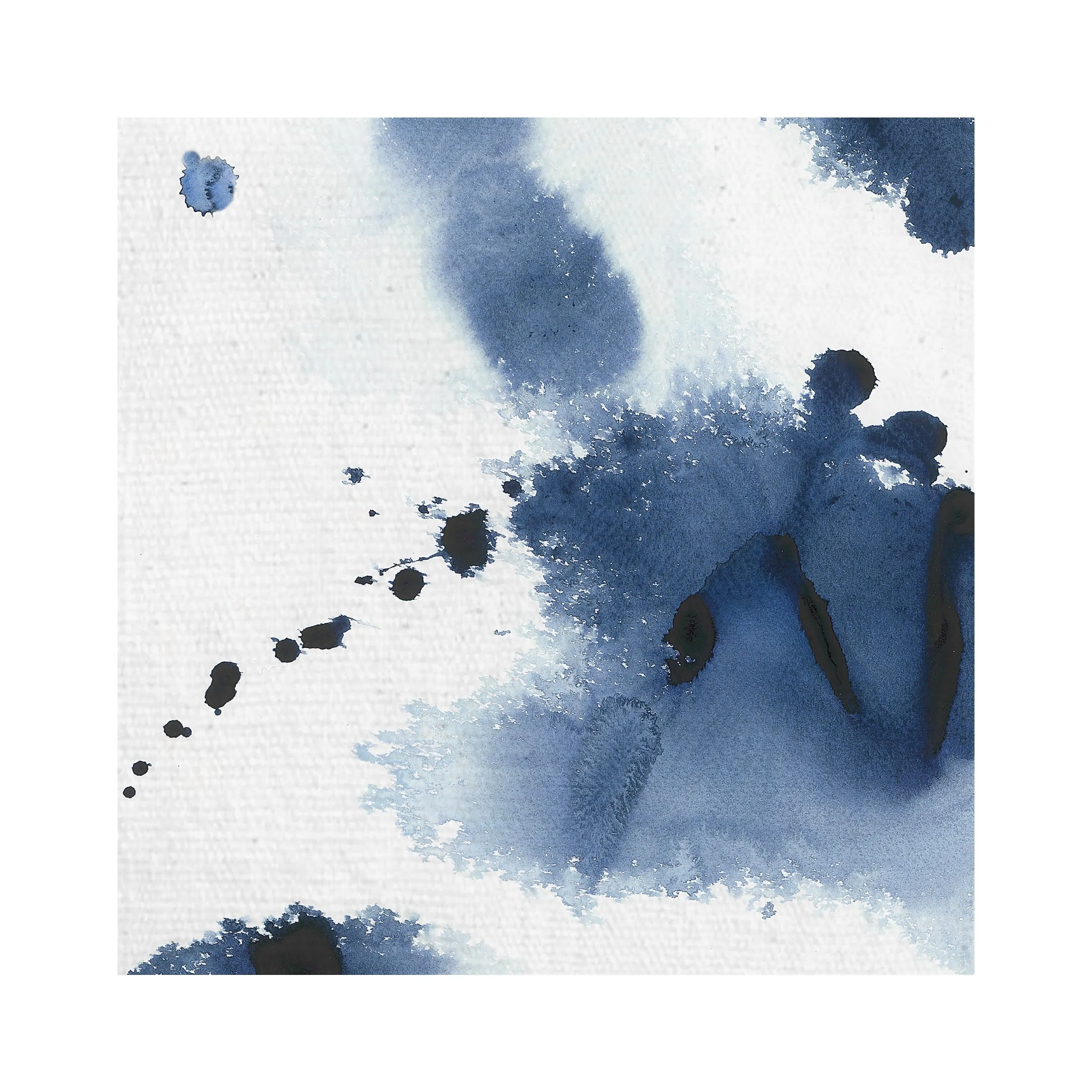 Splat Indigo Fabric